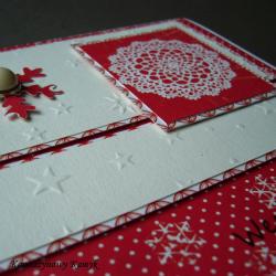 scrapbooking,kartki,boże narodzenie,święta - Kartki okolicznościowe - Akcesoria