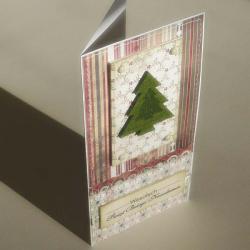 Boże Narodzenie,choinka,kartka - Kartki okolicznościowe - Akcesoria