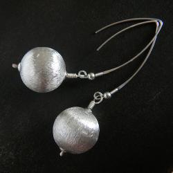 proste,srebrne kolczyki - Kolczyki - Biżuteria