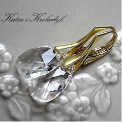 eleganckie,kryształowe kolczyk,swarovski - Kolczyki - Biżuteria