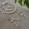 Komplety z perłami,kryształowy,na ślub,srebrny